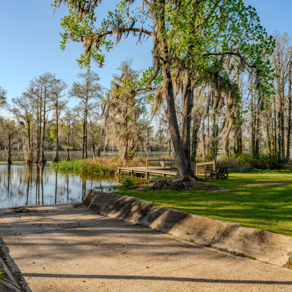 Boat Launch into Merritt's Mill Pond