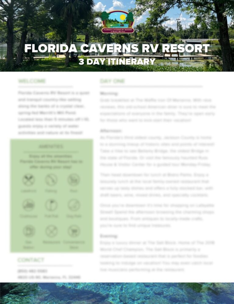 snapshot of itinerary